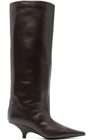 Totême Botas The Wedge-Heel con tacón de 55mm