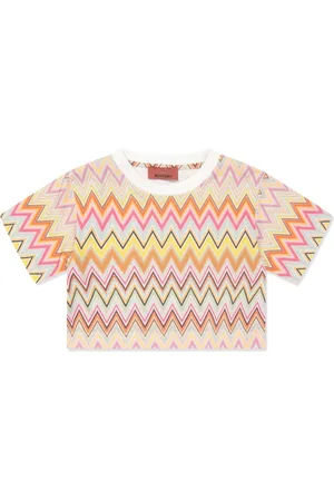 Missoni Playera con motivo en zigzag