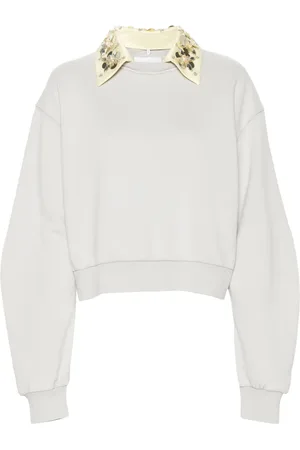 Des Phemmes Sudadera con logo bordado