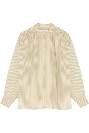 YVES SALOMON Camisa plisada
