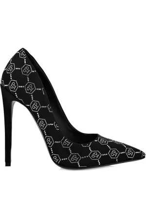 Philipp Plein Zapatillas Decollete con tacón de 120mm