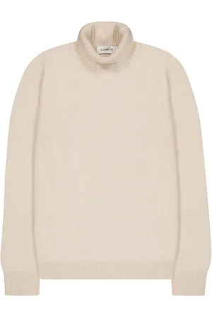 LANEUS Suéter con cuello vuelto