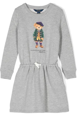 Ralph Lauren Vestido corto con motivo Polo Bear