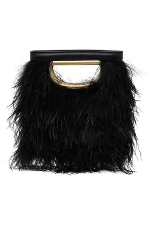 Pinko Tote con plumas