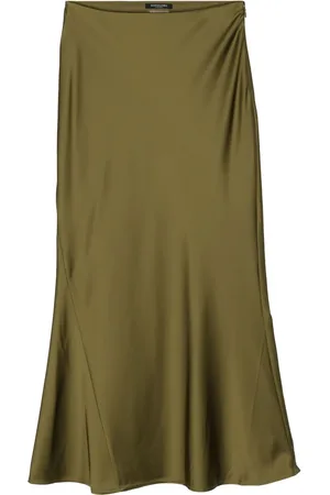 Scotch&Soda Falda midi con efecto satinado