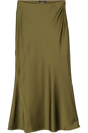 Scotch&Soda Falda midi con efecto satinado