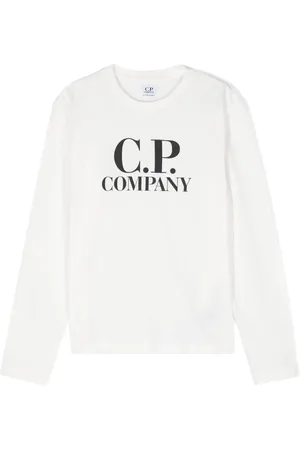 C.P. Company Playera con logo estampado