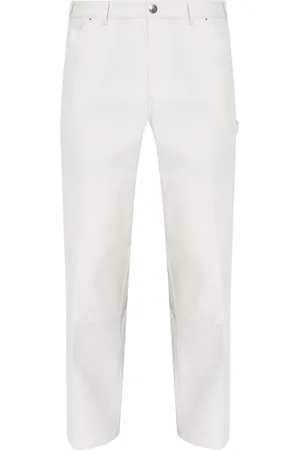 Moncler Pantalones rectos con aplique del logo