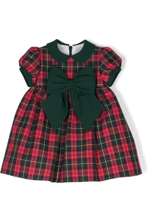 COLORICHIARI Vestido con motivo de cuadros