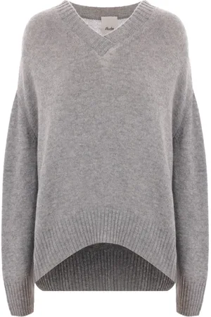 Allude Suéter de cachemira con cuello en V