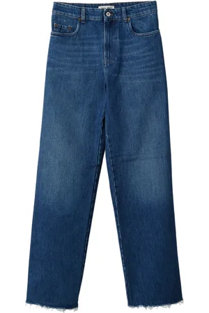 Miu Miu Jeans rectos con cinco bolsillos