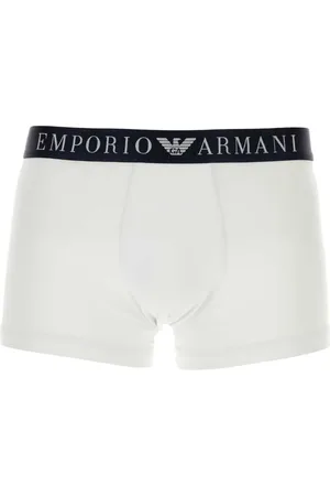 Emporio Armani Bóxer con logo en la pretina
