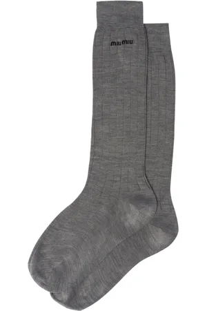 Miu Miu Calcetines de canalé