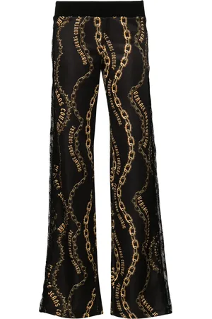 VERSACE Pantalones Chain Couture