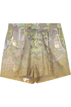 Cynthia Rowley Shorts con estampado floral