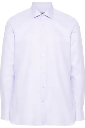 Ermenegildo Zegna Camisa con motivo en jacquard