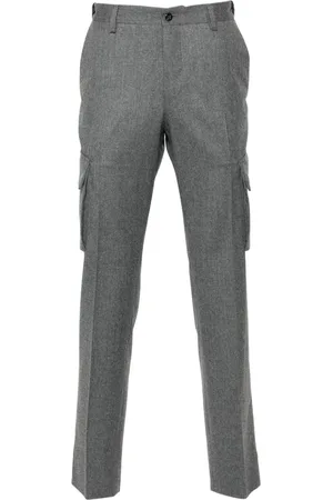 corneliani Pantalones con dobladillo vuelto