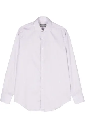 CANALI Camisa con rayas estampadas