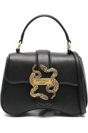 Roberto Cavalli Tote con hebilla del logo