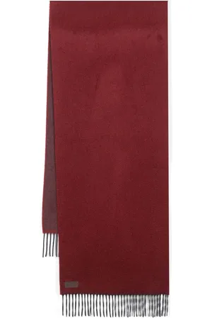 CANALI Mascada con detalle de flecos