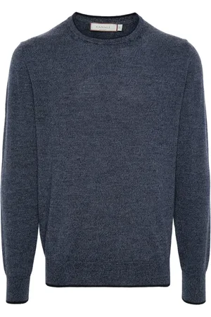 CANALI Suéter con efecto melange