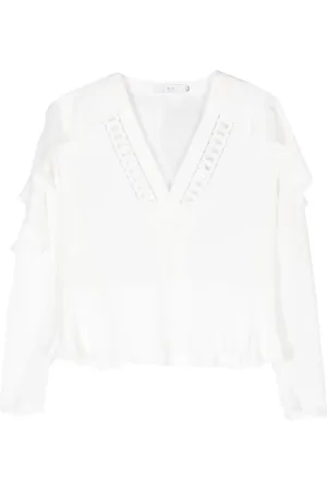 IRO Blusa con diseño bordado