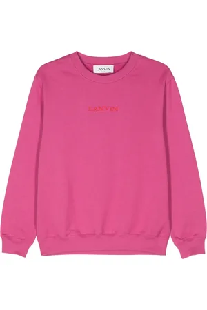 Lanvin Sudadera con logo bordado