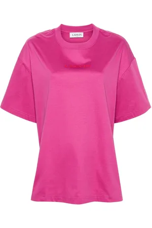 Lanvin Playera con logo bordado