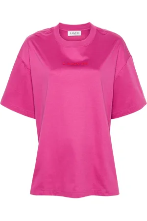 Lanvin Playera con logo bordado