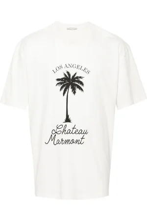 Ih Nom Uh Nit Playera con palmeras estampadas