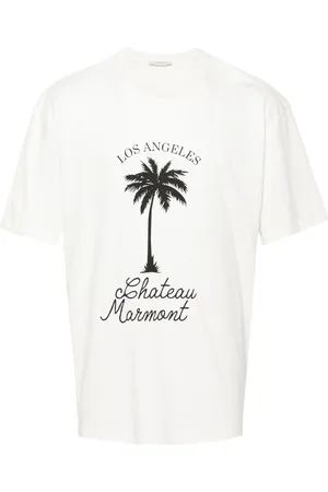 Ih Nom Uh Nit Playera con palmeras estampadas