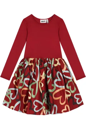 Molo Vestido con corazones estampados