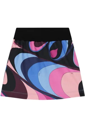 PUCCI Junior Falda con estampado Onde