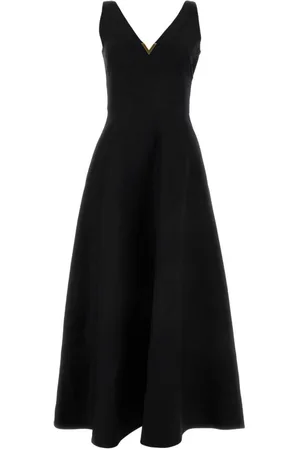 VALENTINO GARAVANI Vestido midi Crepe Couture