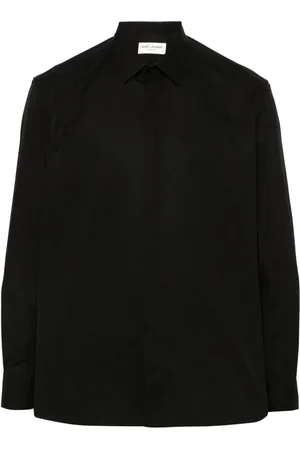 Saint Laurent Camisa de popelina