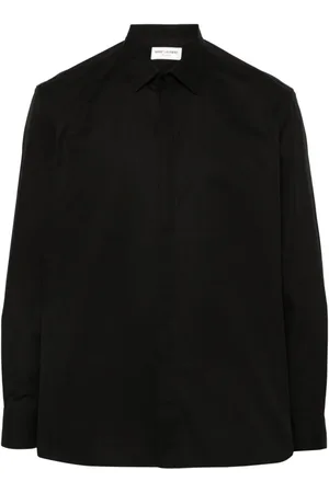 Saint Laurent Camisa de popelina