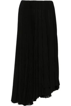 Balenciaga Falda midi con diseño plisado