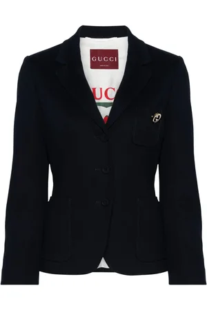 Gucci Blazer con broche del logo