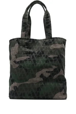 VALENTINO GARAVANI Tote con estampado militar