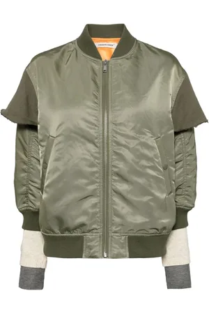 UNDERCOVER Chamarra bomber a capas con cierre