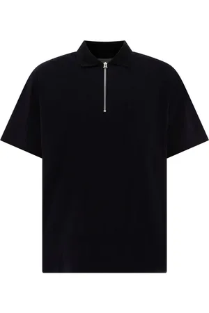 SACAI Playera tipo polo con cierre