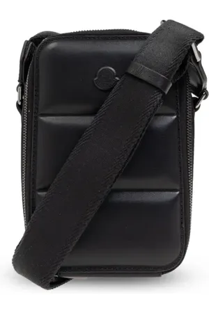 Moncler Mochila tipo mensajero con logo en relieve