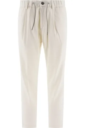HERNO Pantalones de seda y cachemira