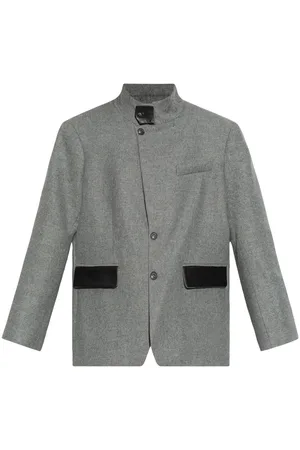 The Mannei Chamarra con estampado pied de poule