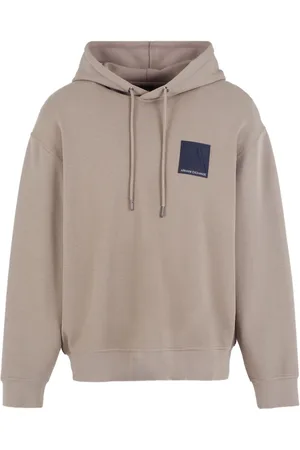 Armani Exchange Hoodie con parche del logo