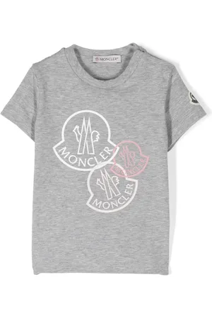 Moncler Playera con logo estampado