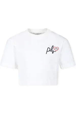 PHILOSOPHY DI LORENZO SERAFINI Playera corta con logo bordado