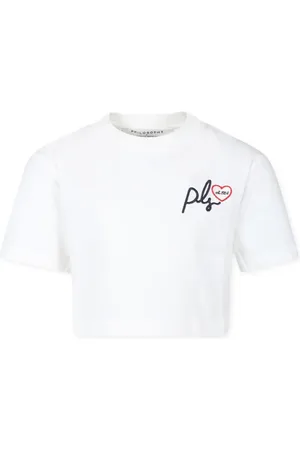 PHILOSOPHY DI LORENZO SERAFINI Playera corta con logo bordado