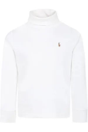Ralph Lauren Top tejido con logo bordado
