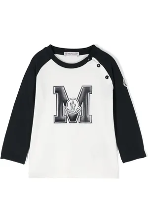 Moncler Playera con logo de goma